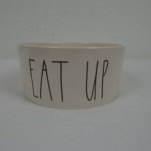 Rae Dunn EAT UP 6” Dog Cat Pet Food Water Bowl Artisan Collection by Magenta